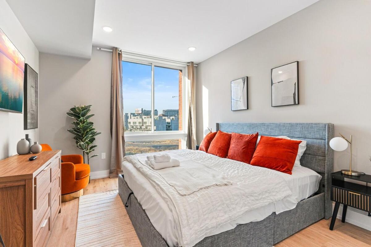 Modern 1br With King Bed W,d Rooftop 10 Mins To Cc! Apartamento